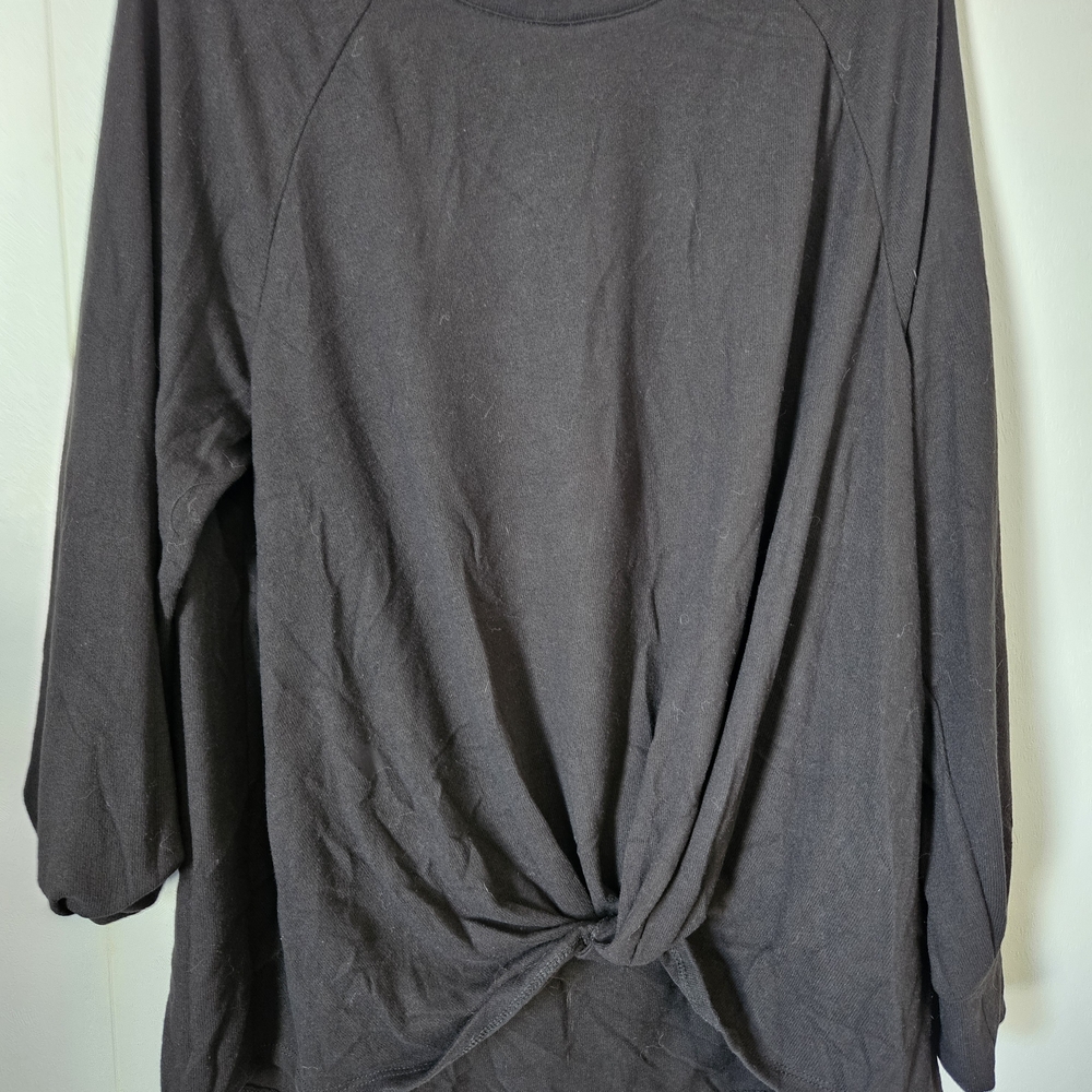 Time and Tru Charcoal Top